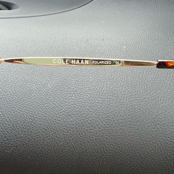 Cole Haan polarized tortoise shell sunglasses - Picture 3 of 4